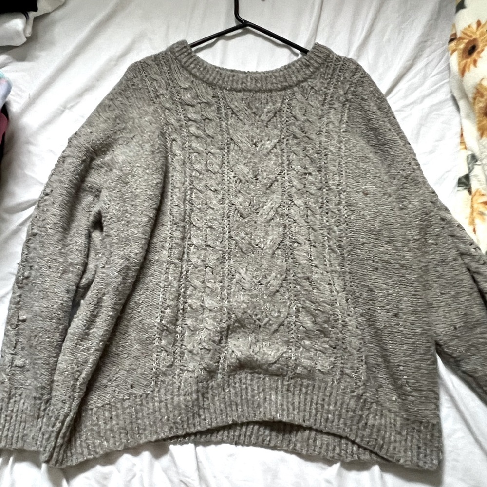Crew Neck Knit Sweater